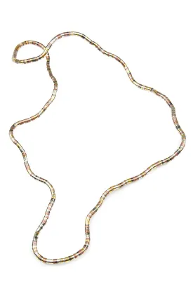 Flexible Multicolour Metal Necklace - Bracelet