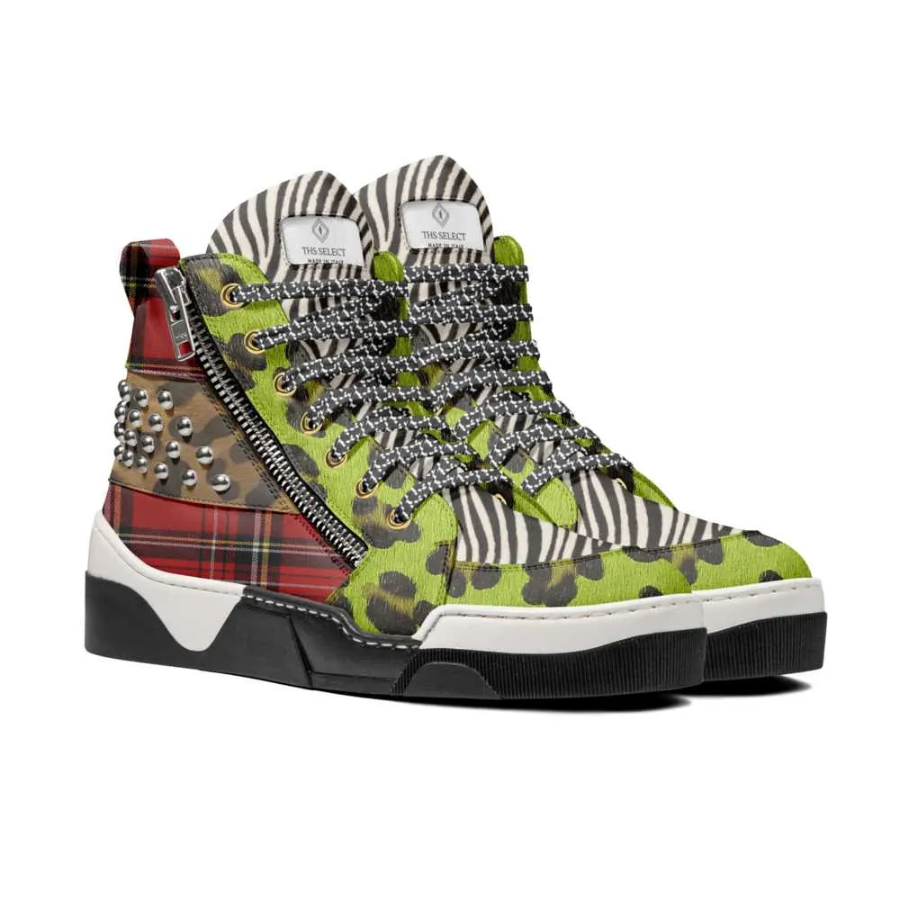 Full Court Metal Fashion High Tops