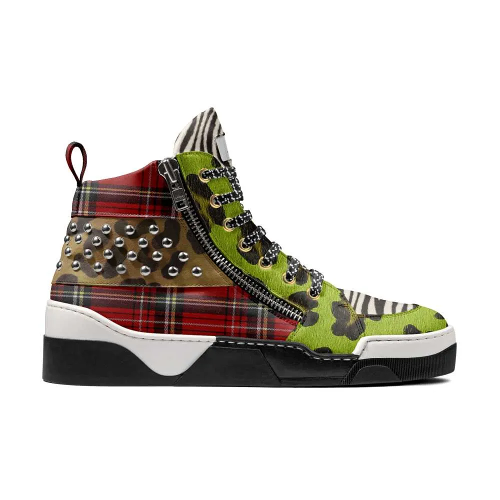 Full Court Metal Fashion High Tops