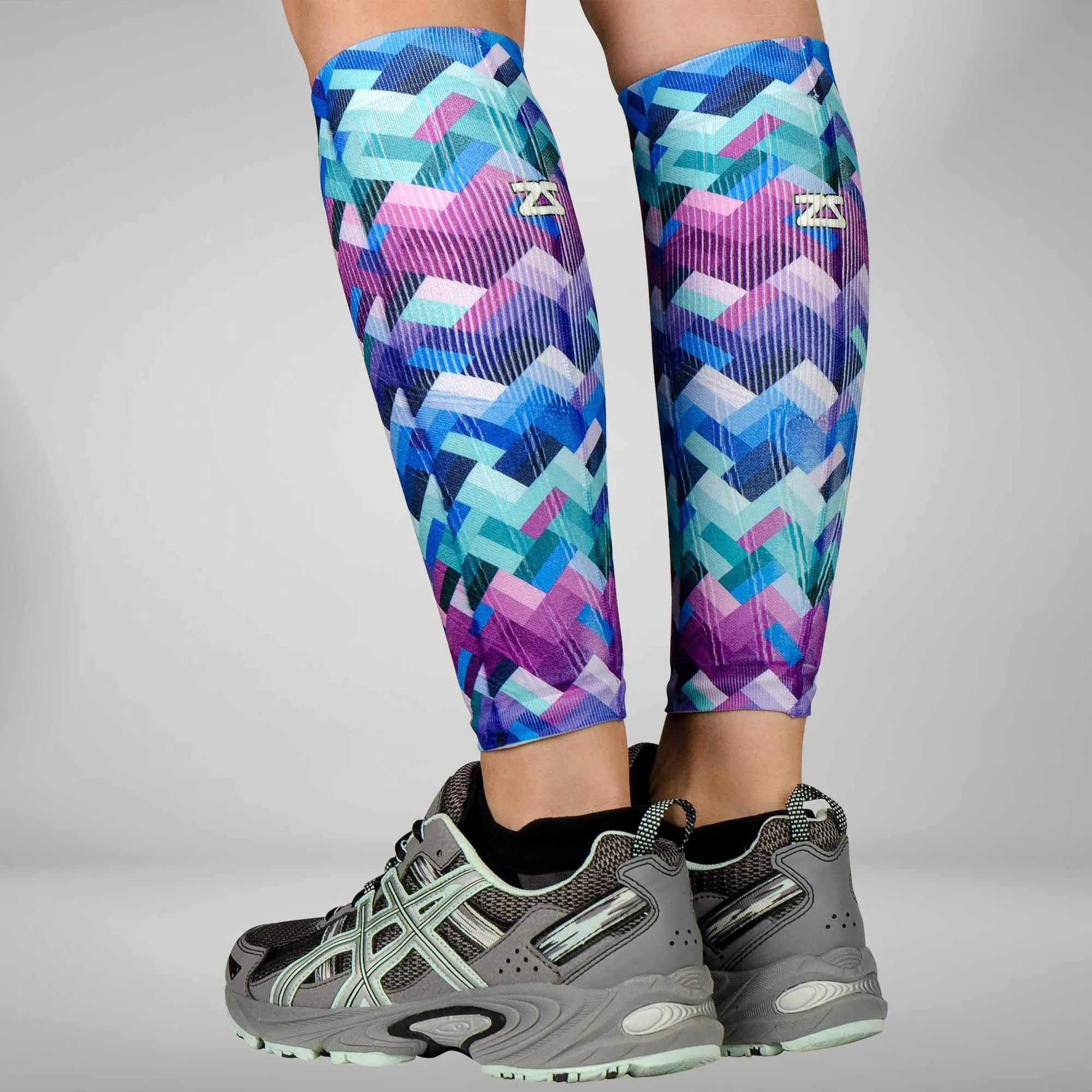 Geo Compression Leg Sleeves