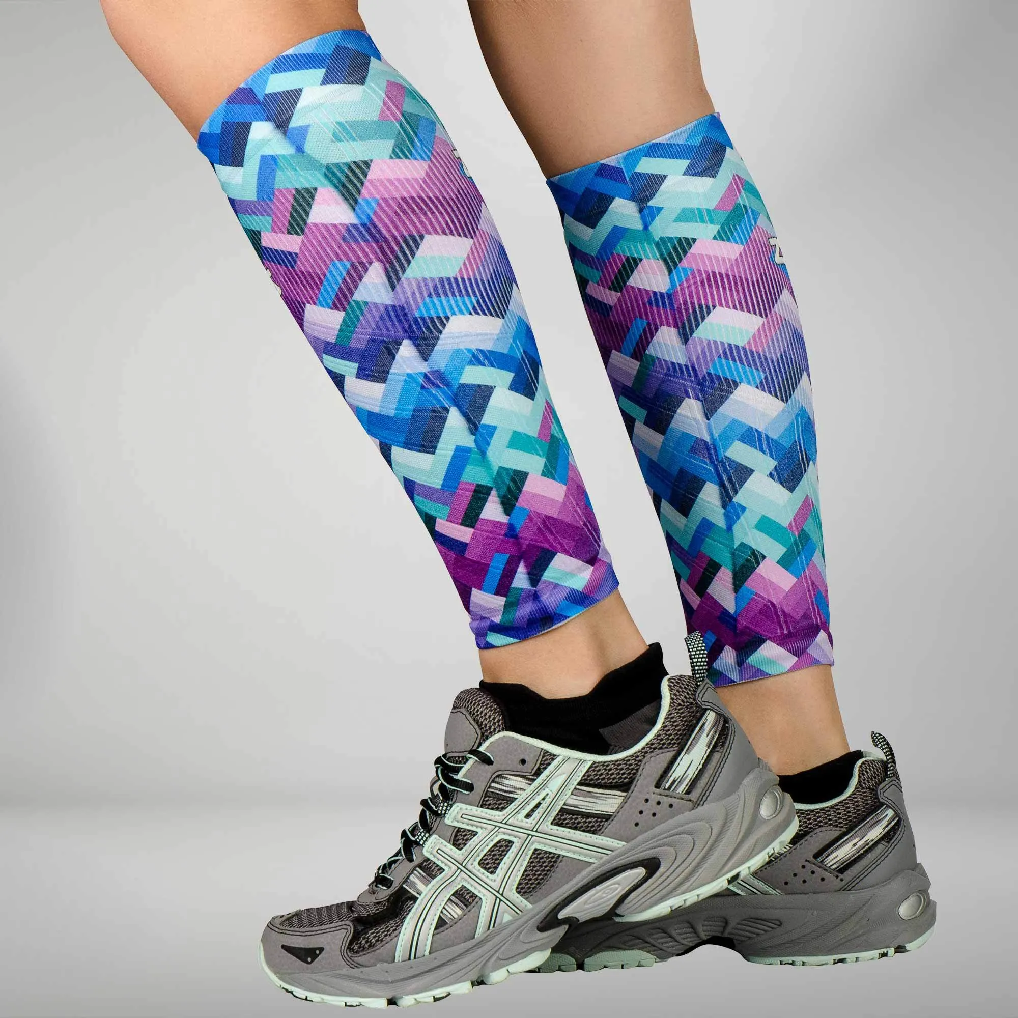 Geo Compression Leg Sleeves