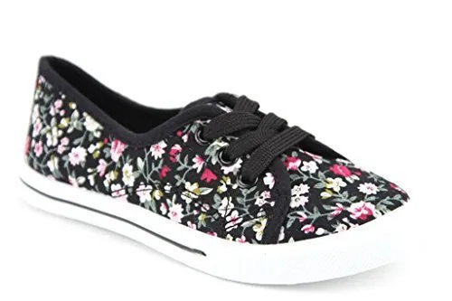 Girls Adore-32K Casual Low Rise Canvas Fashion Sneaker Shoes