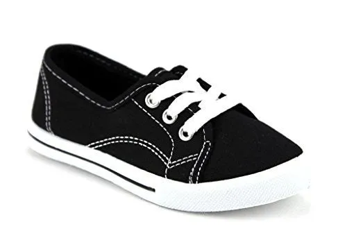 Girls Adore-32K Casual Low Rise Canvas Fashion Sneaker Shoes