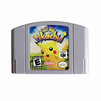 Hey You Pikachu 64 N64 Game