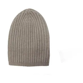 High Top Cashmere Beanie Hat