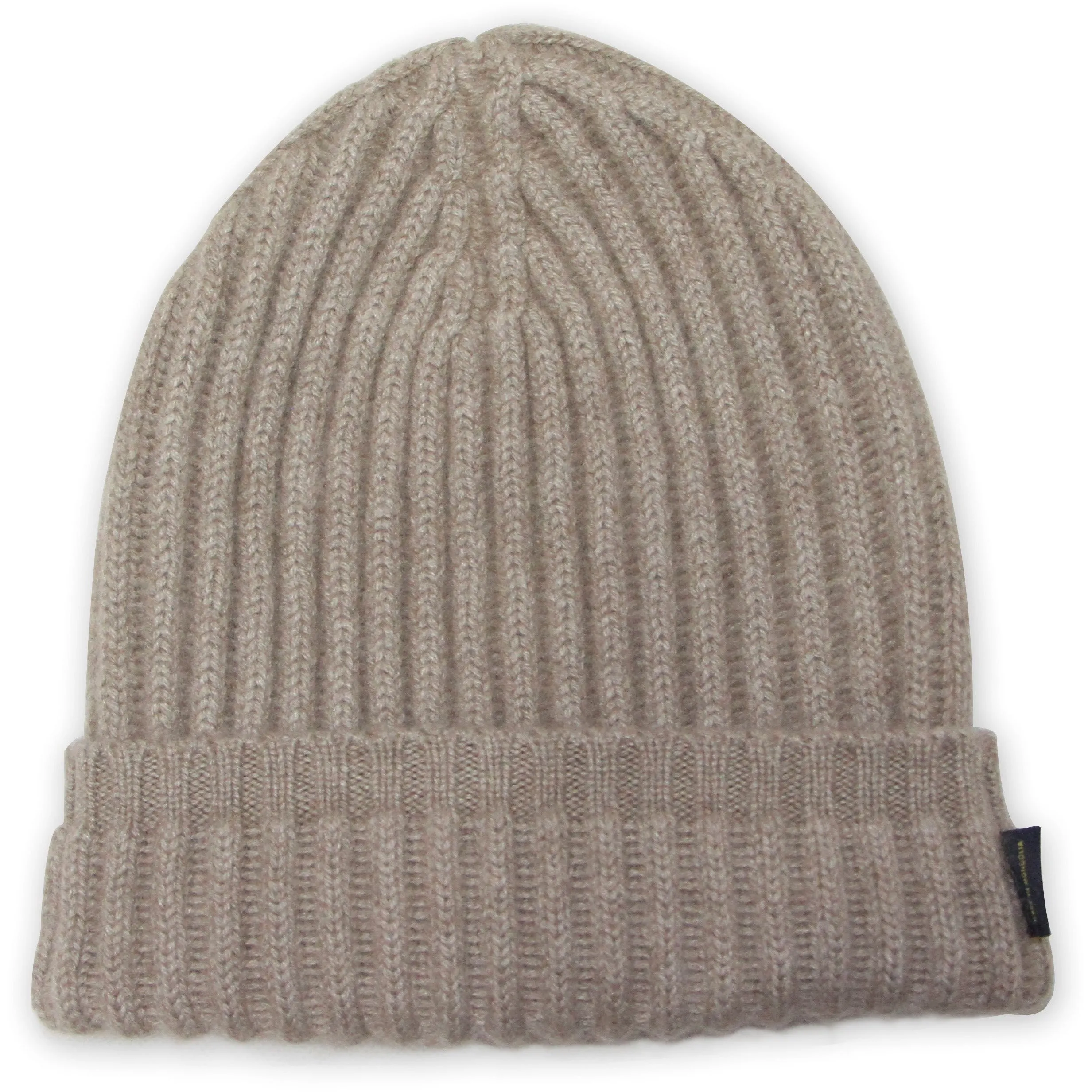 High Top Cashmere Beanie Hat