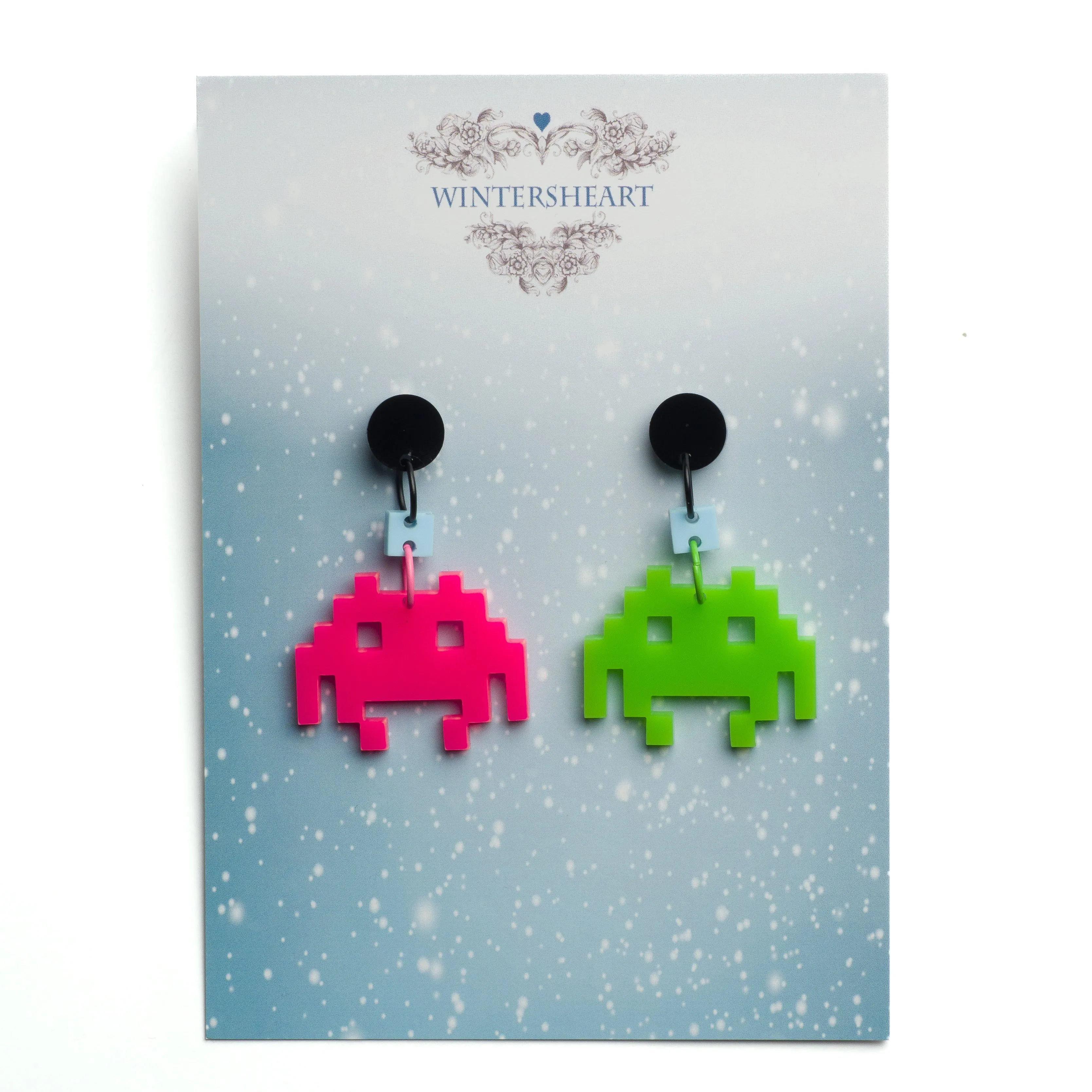 Invader - Earrings - Set of 2