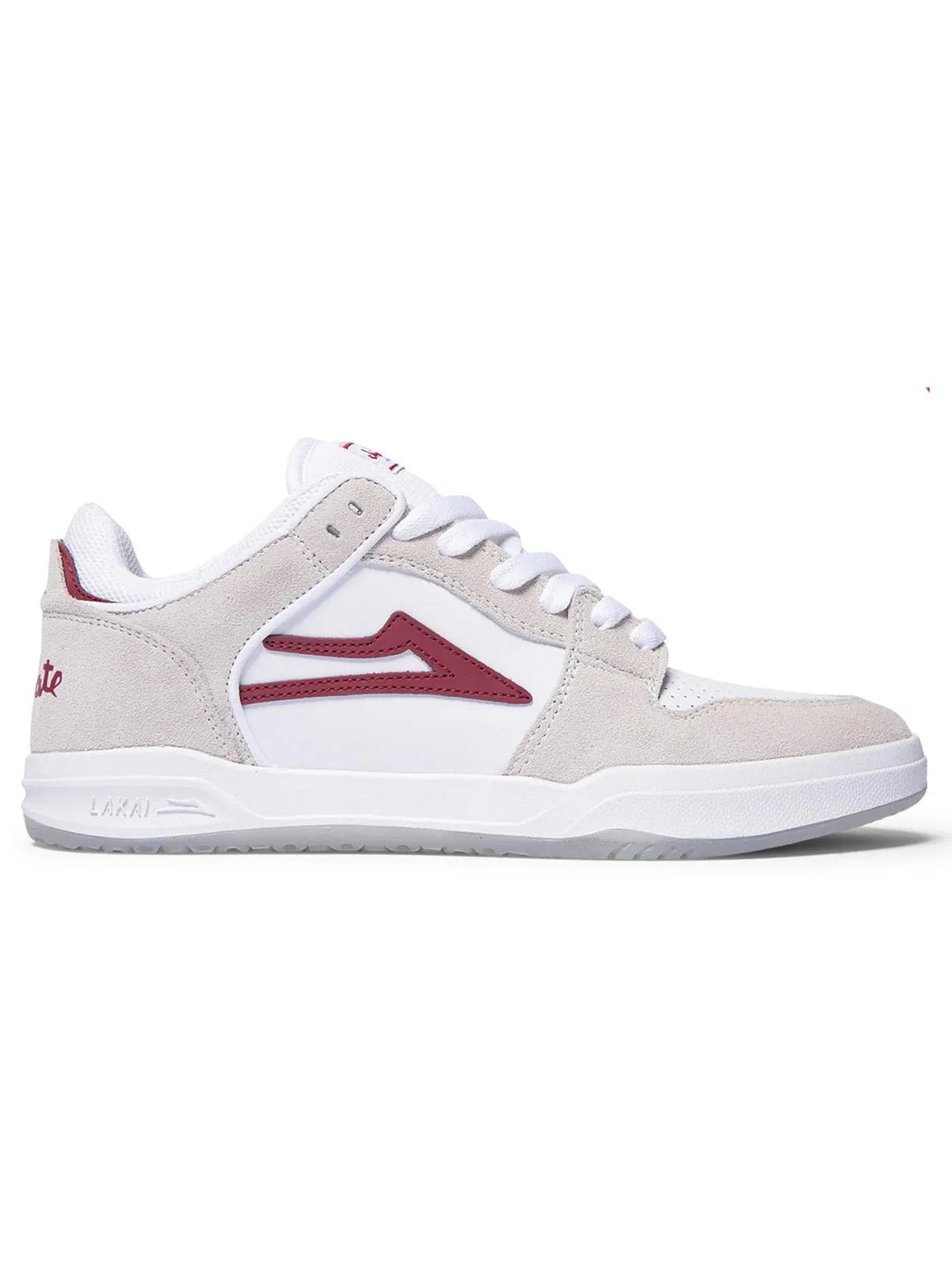 Lakai X Chocolate Telford Low White/Red