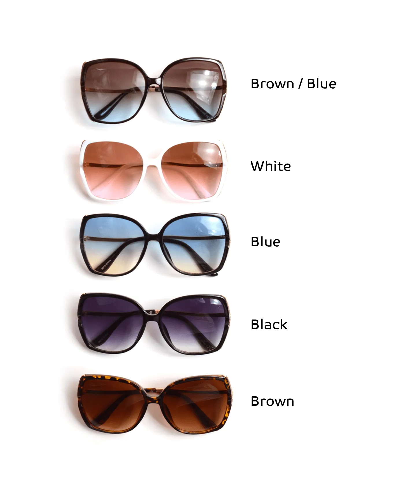 Large Fashion Sunglasses