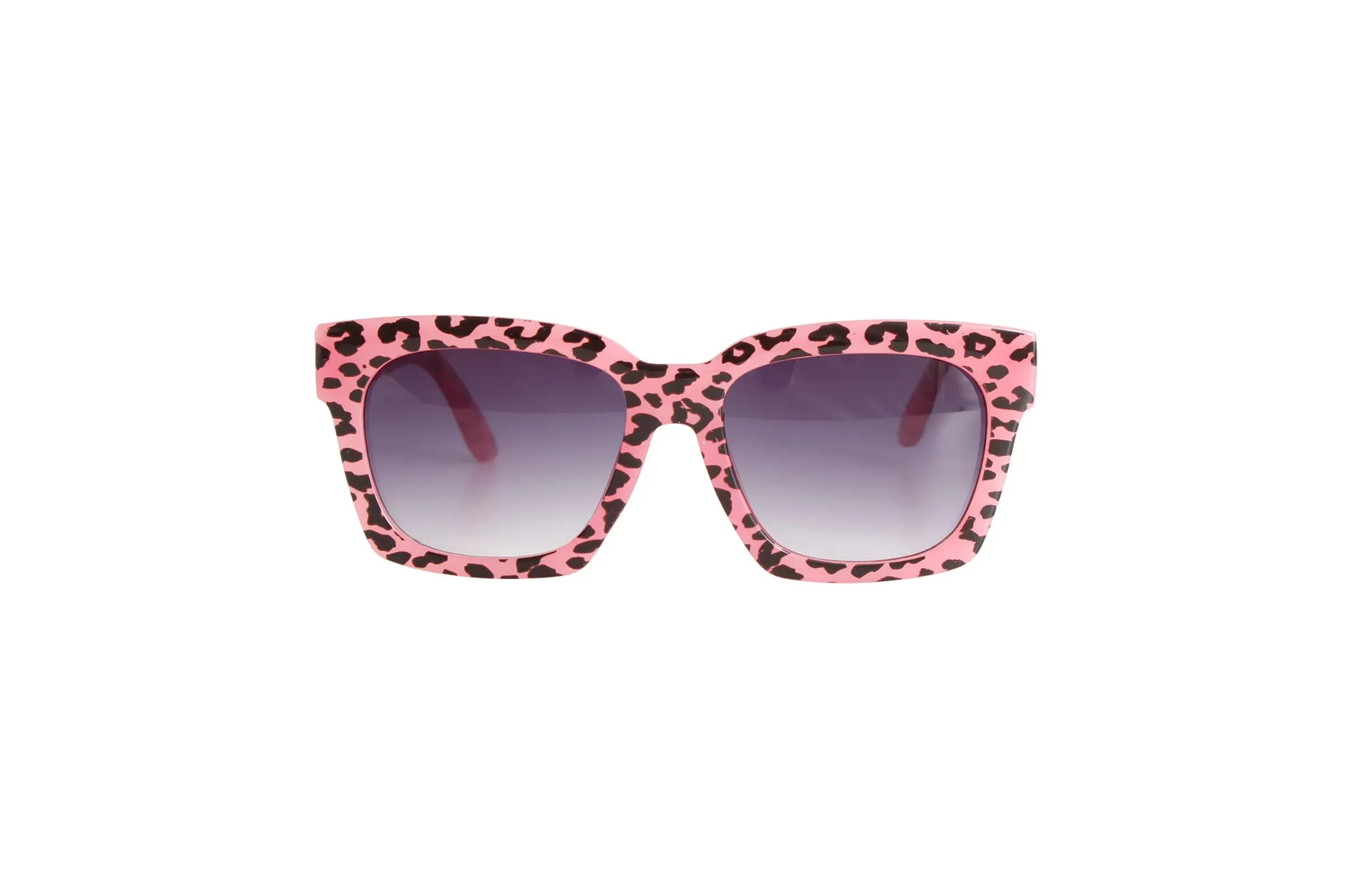 Leopard Kids Wayfarer Sunglasses