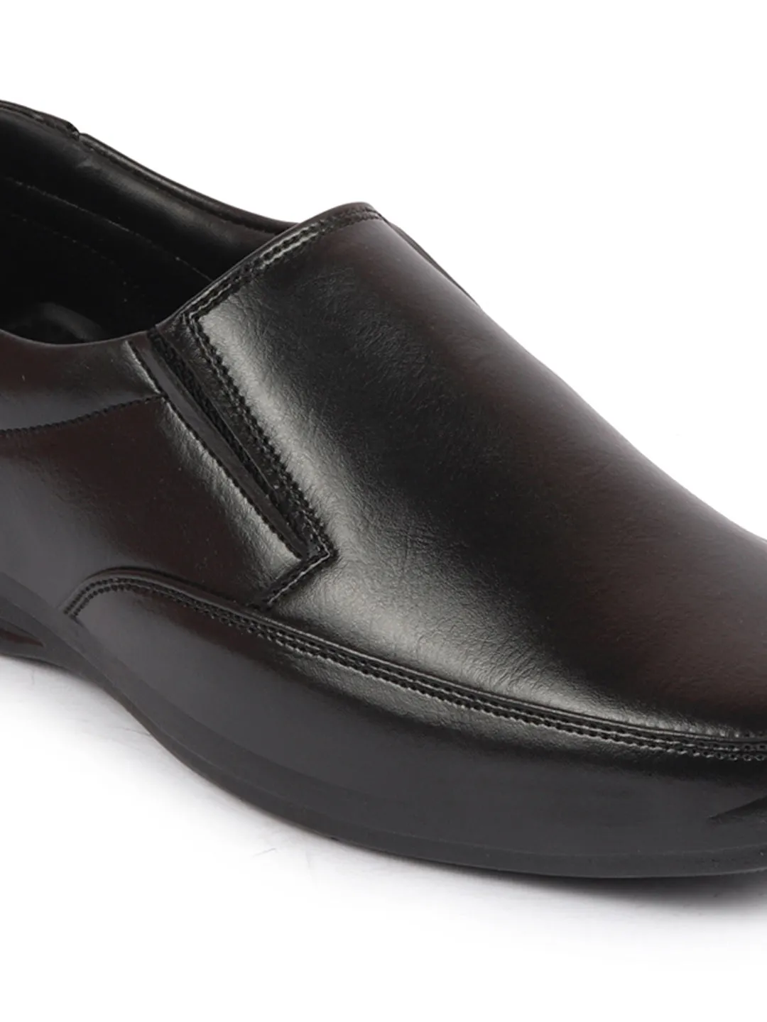 Men Black Formal Office Dress Comfort Slip On Shoes