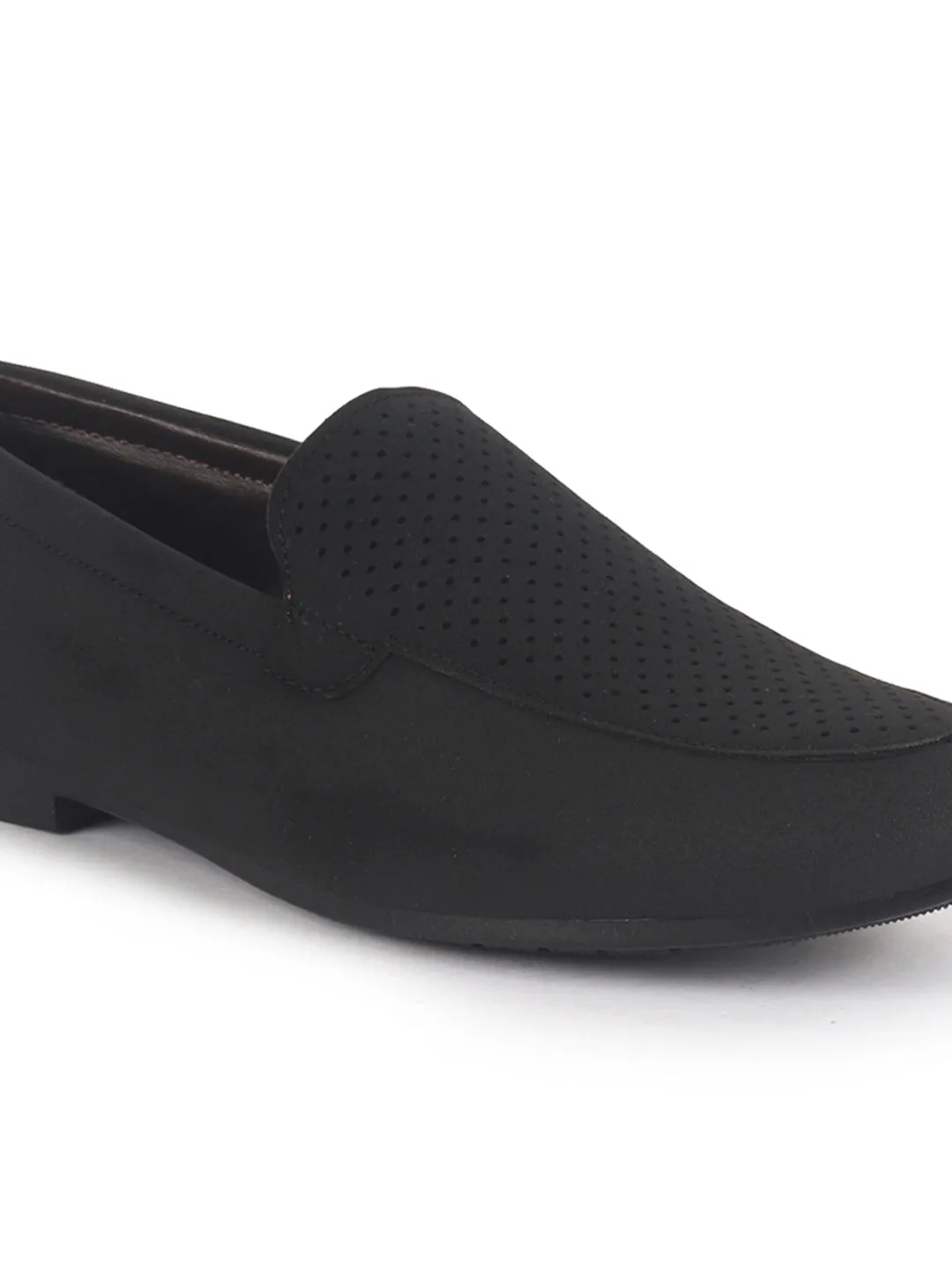 Men Black Formal Velvet Slip On Shoes for Party|Wedding Shoes|Casual Slip On Shoe