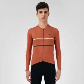 Men's Training LS Jersey A002-Brick Red