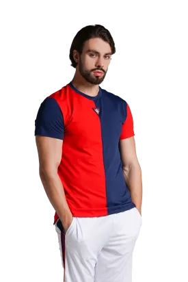 Men's Two Tone Breathable Sports Shirt