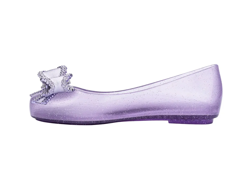 Mini Melissa Sweet Love Lilac Ballerinas For Kids