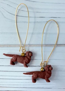 Miniature Dachshund Earrings