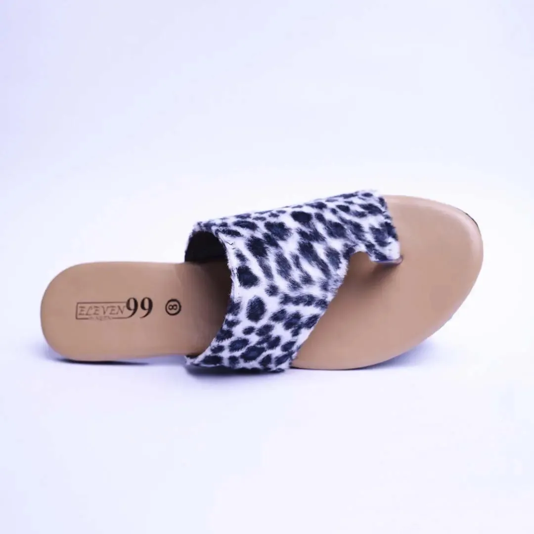 NBS-E9913 Black Dots Slipper