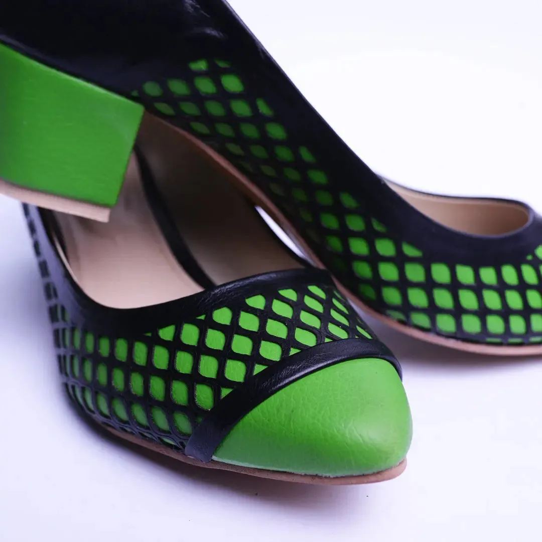 Net Court Shoes Green