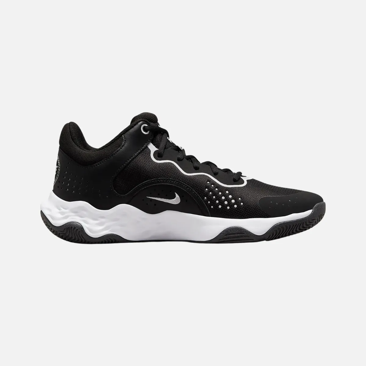 Nike Fly.By Mid 3 Men's Basketball Shoes -Black/White