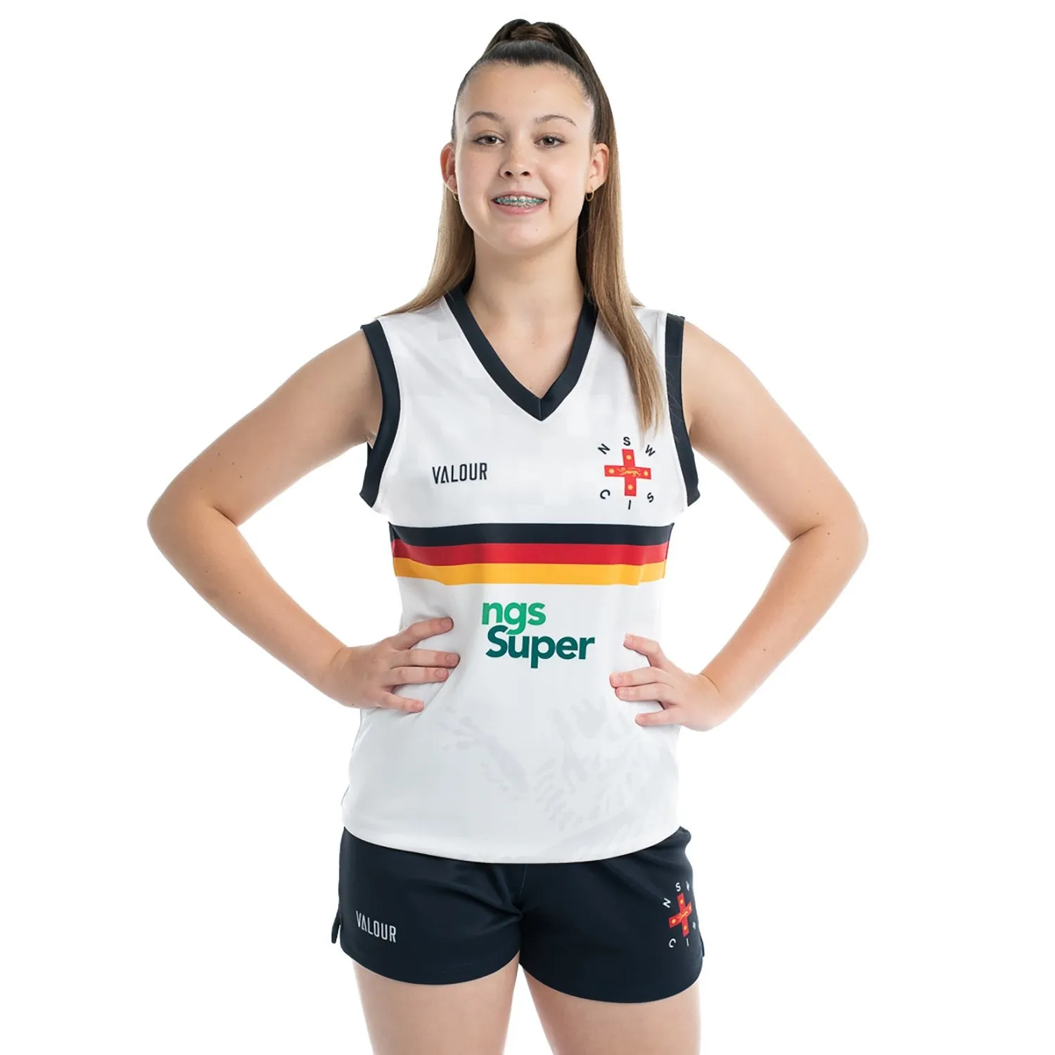 NSW CIS Primary AFL Singlet