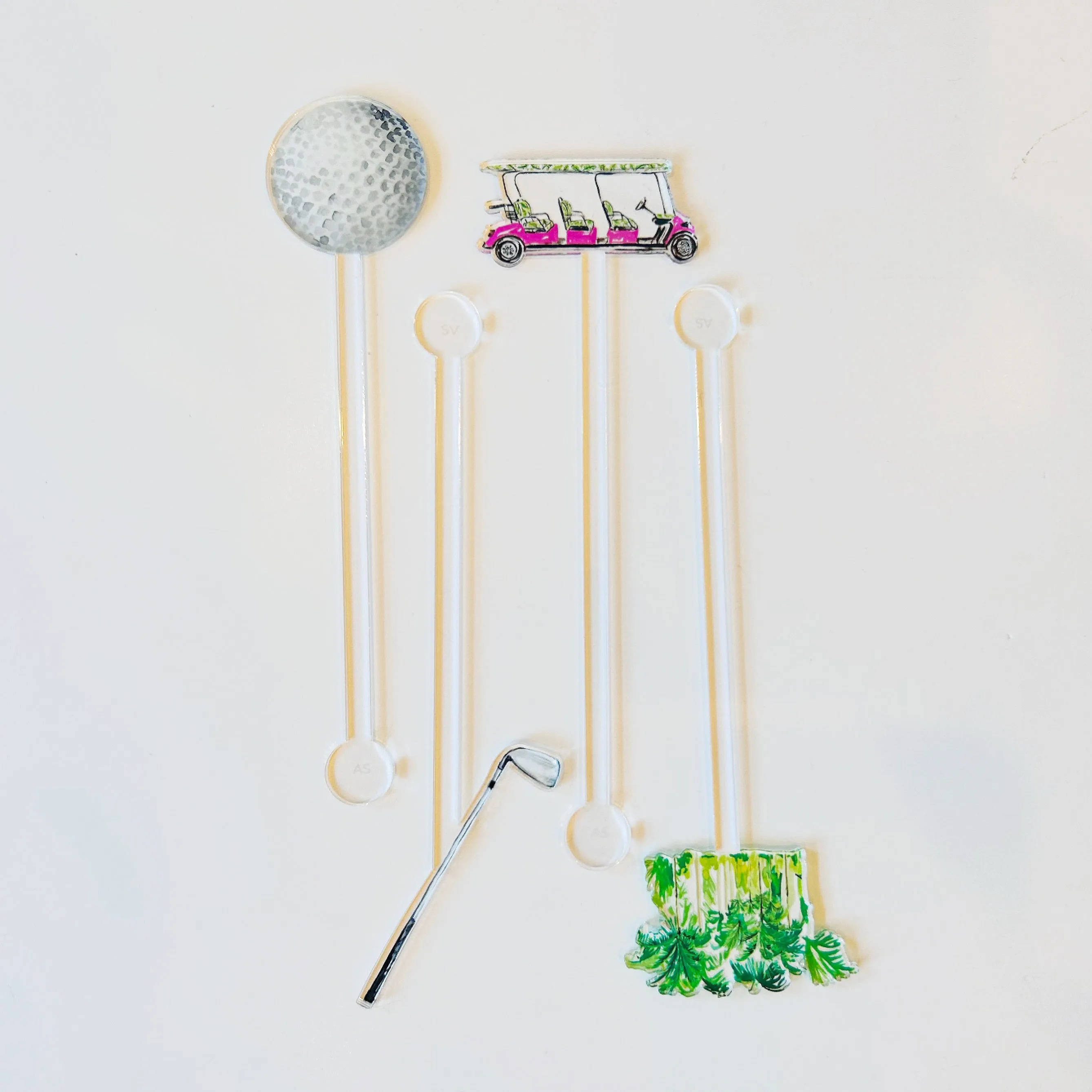 "Swing & Serve" Drink Stirrers