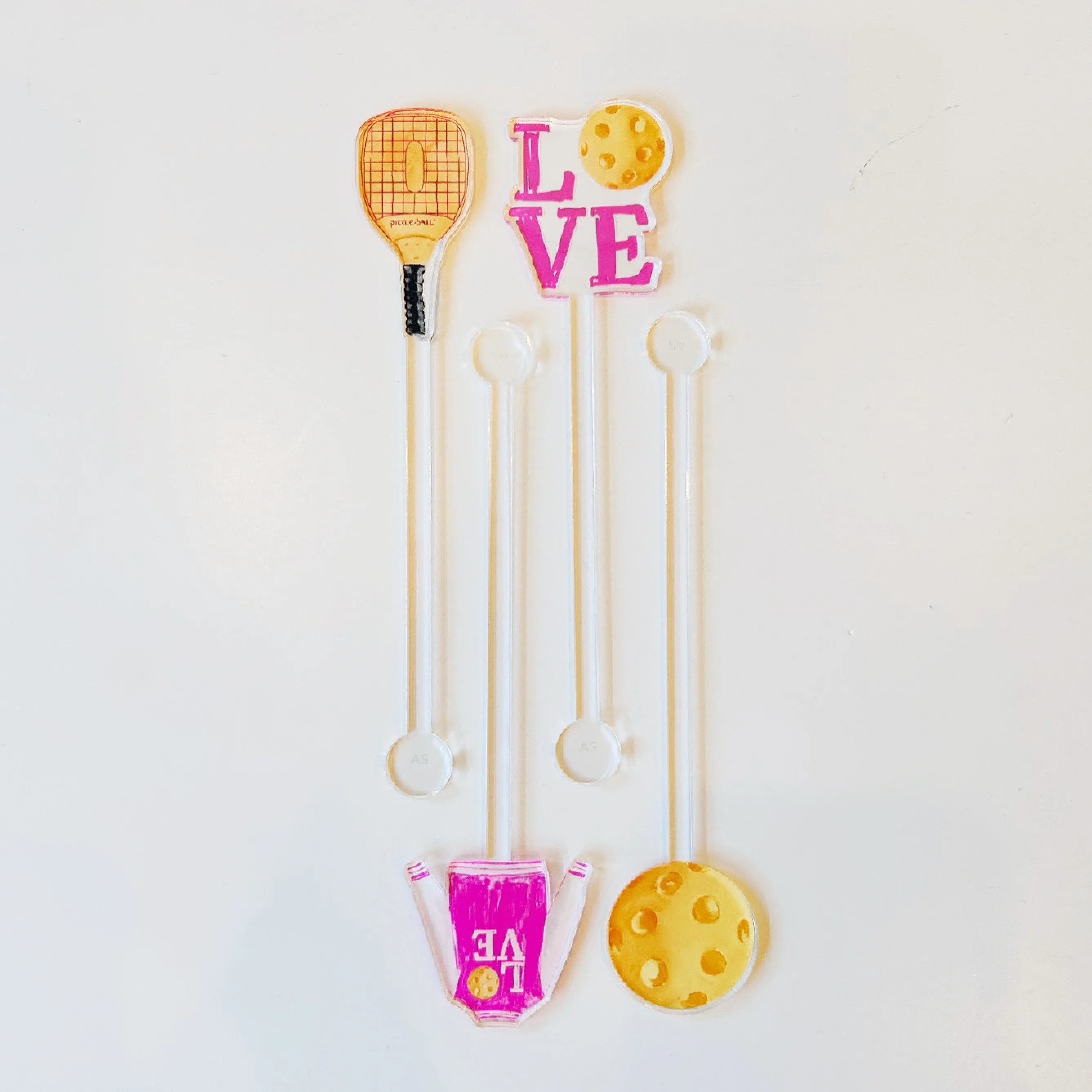 "Swing & Serve" Drink Stirrers