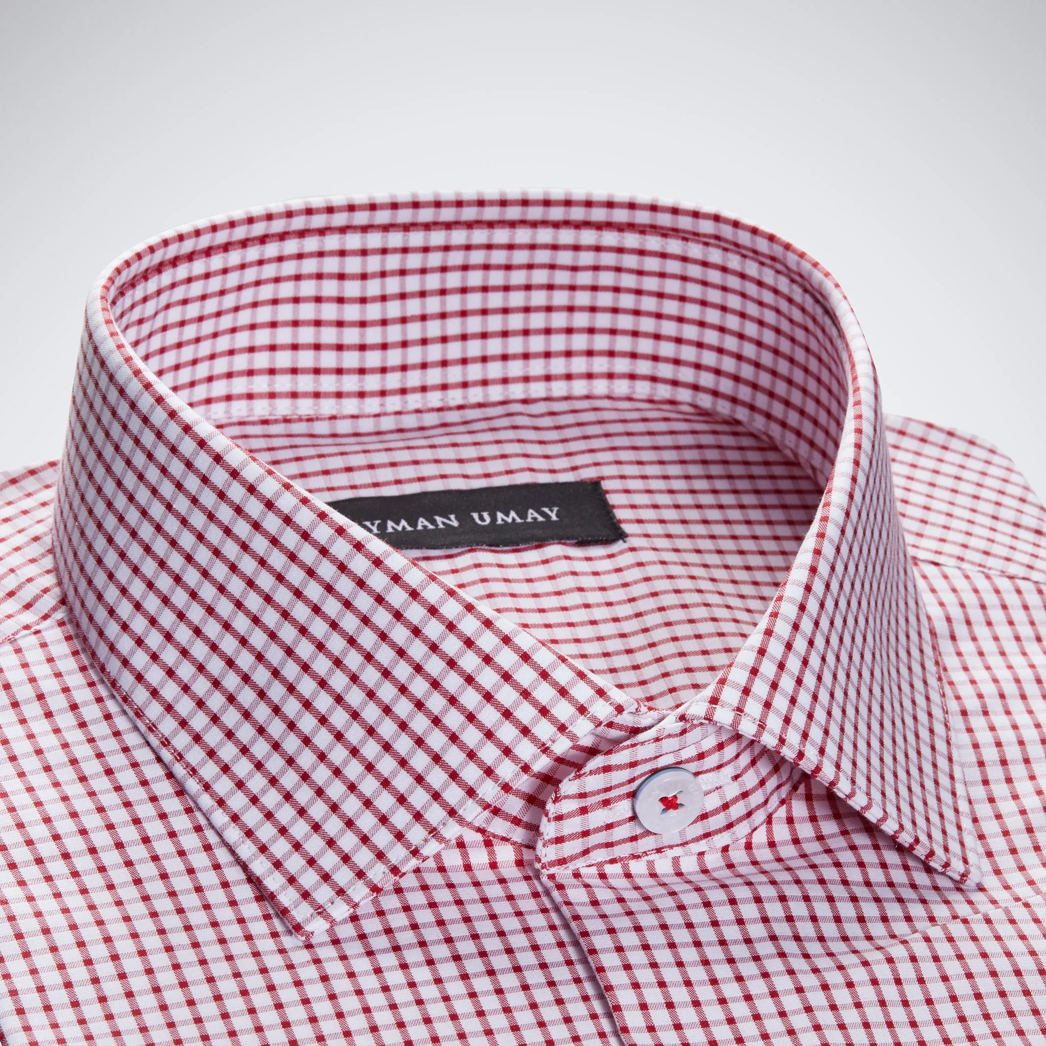 Red Check Cotton Shirt