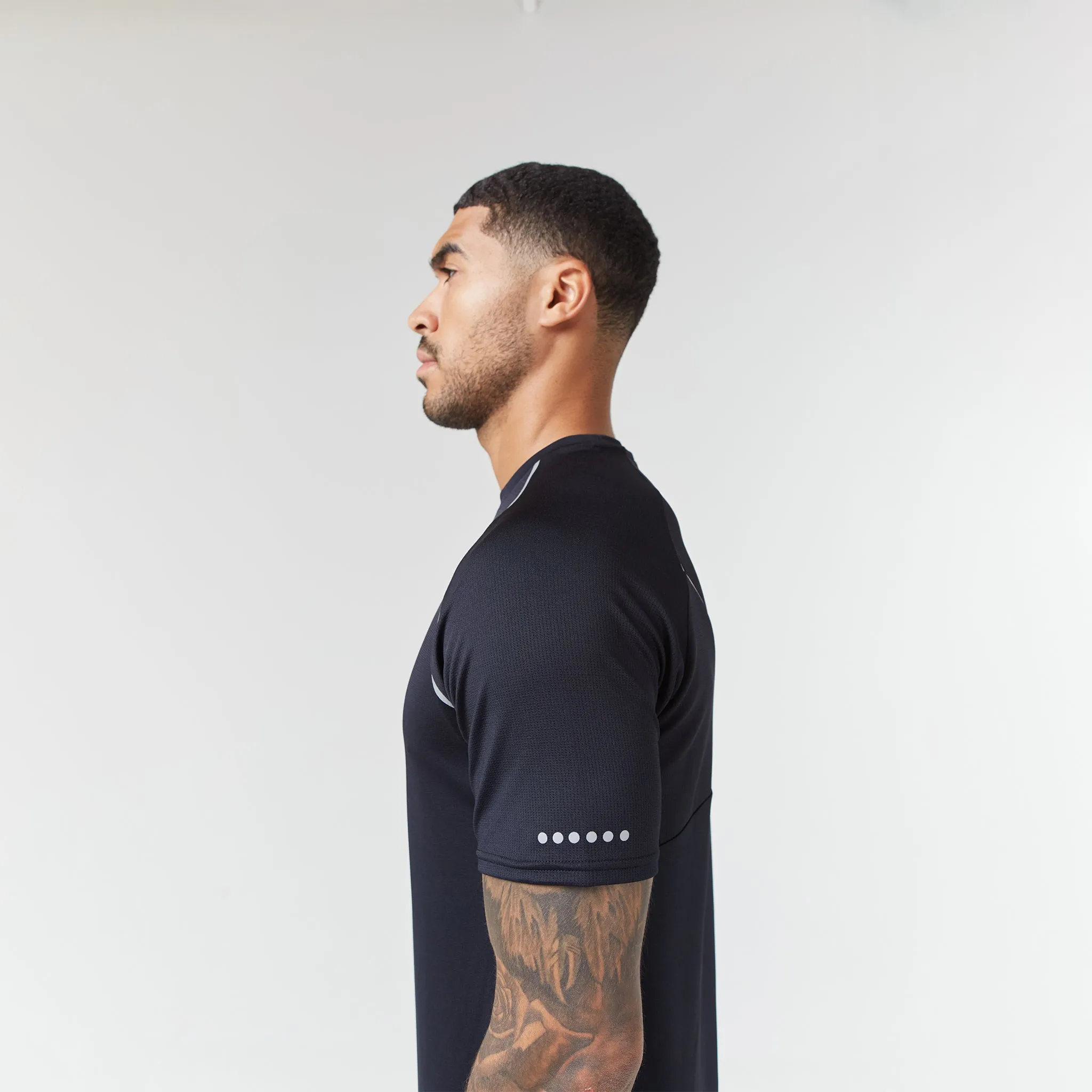 Reflective Training T-Shirt | Black