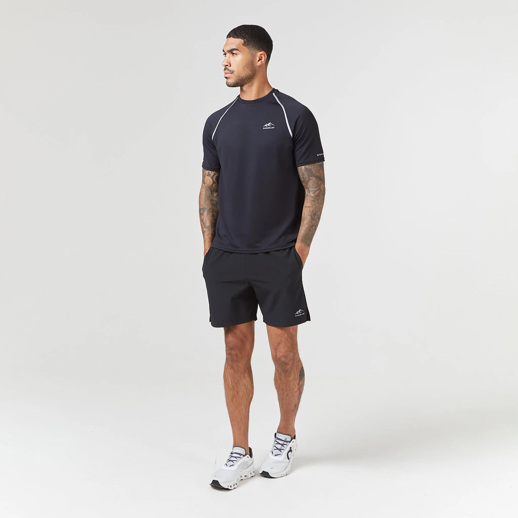 Reflective Training T-Shirt | Black