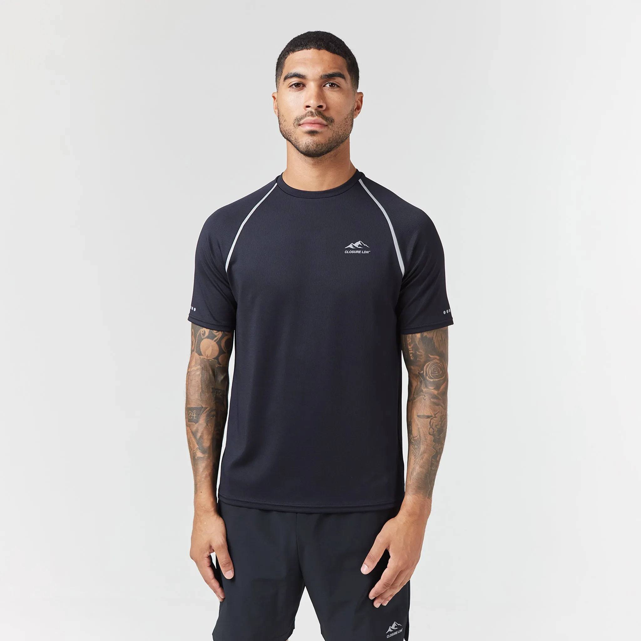 Reflective Training T-Shirt | Black