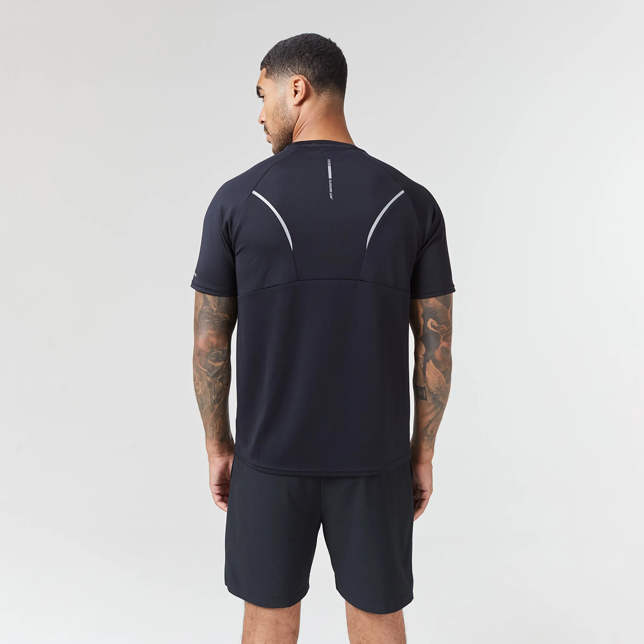 Reflective Training T-Shirt | Black