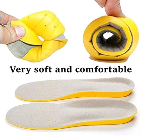 Shoe Insoles, Memory Foam Insoles, Providing Excellent Shock Absorption and Cushioning for Feet Relief, Comfortable Insoles for Men and Women for Everyday Use