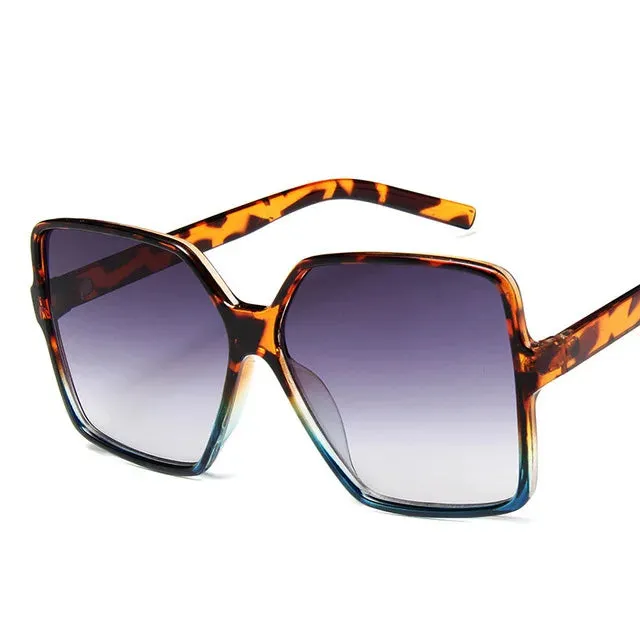 Sunglasses for Women  Animal Print Large Wide Fashion Shades 100% UV