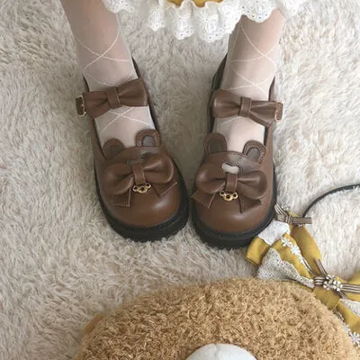 ''SWEET BEAR'' LOLITA BOW SHOES BY52510