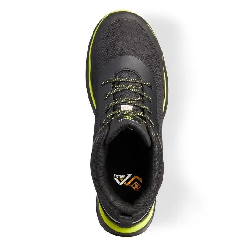 Terra Lites MID TR0A4NRTA35 Unisex Composite Toe Athletic Safety Shoe - Black/Lime