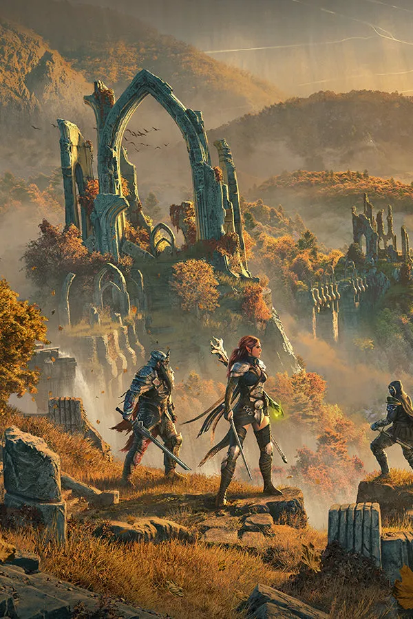 The Elder Scrolls Online Gold Road Lithograph