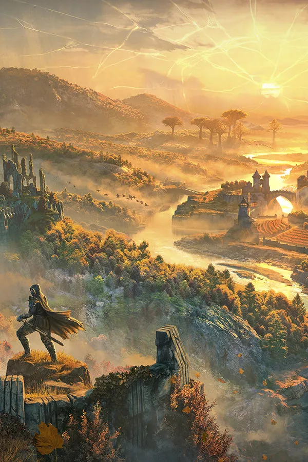 The Elder Scrolls Online Gold Road Lithograph