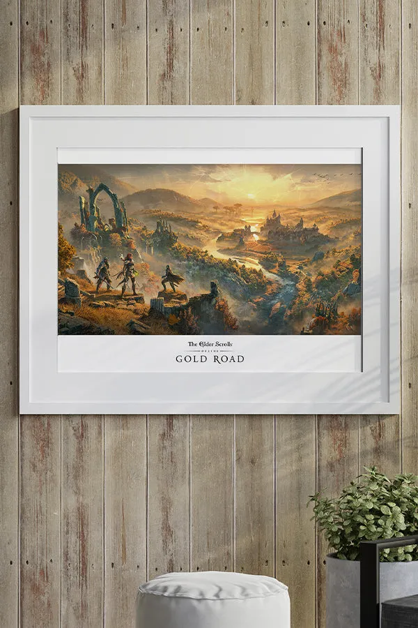 The Elder Scrolls Online Gold Road Lithograph