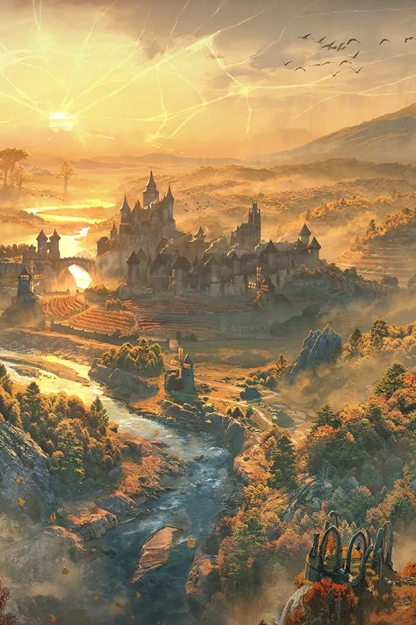 The Elder Scrolls Online Gold Road Lithograph