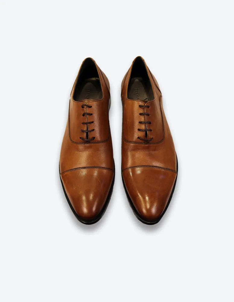 Tobacco Balmoral Shoes