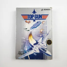 Top Gun - NES Game - Complete in Box - Great Condition!