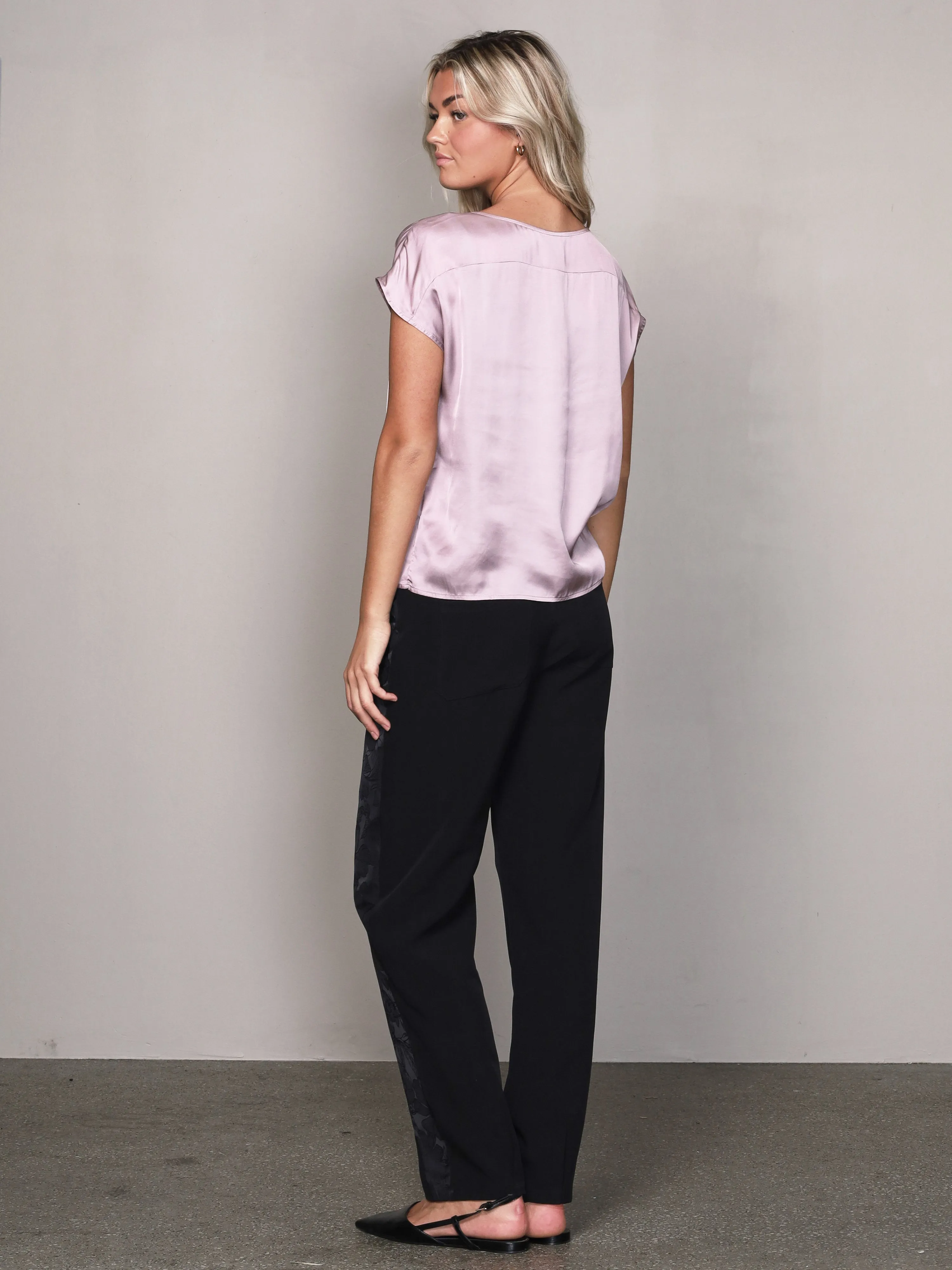 VALINA blouse - Dusty purple