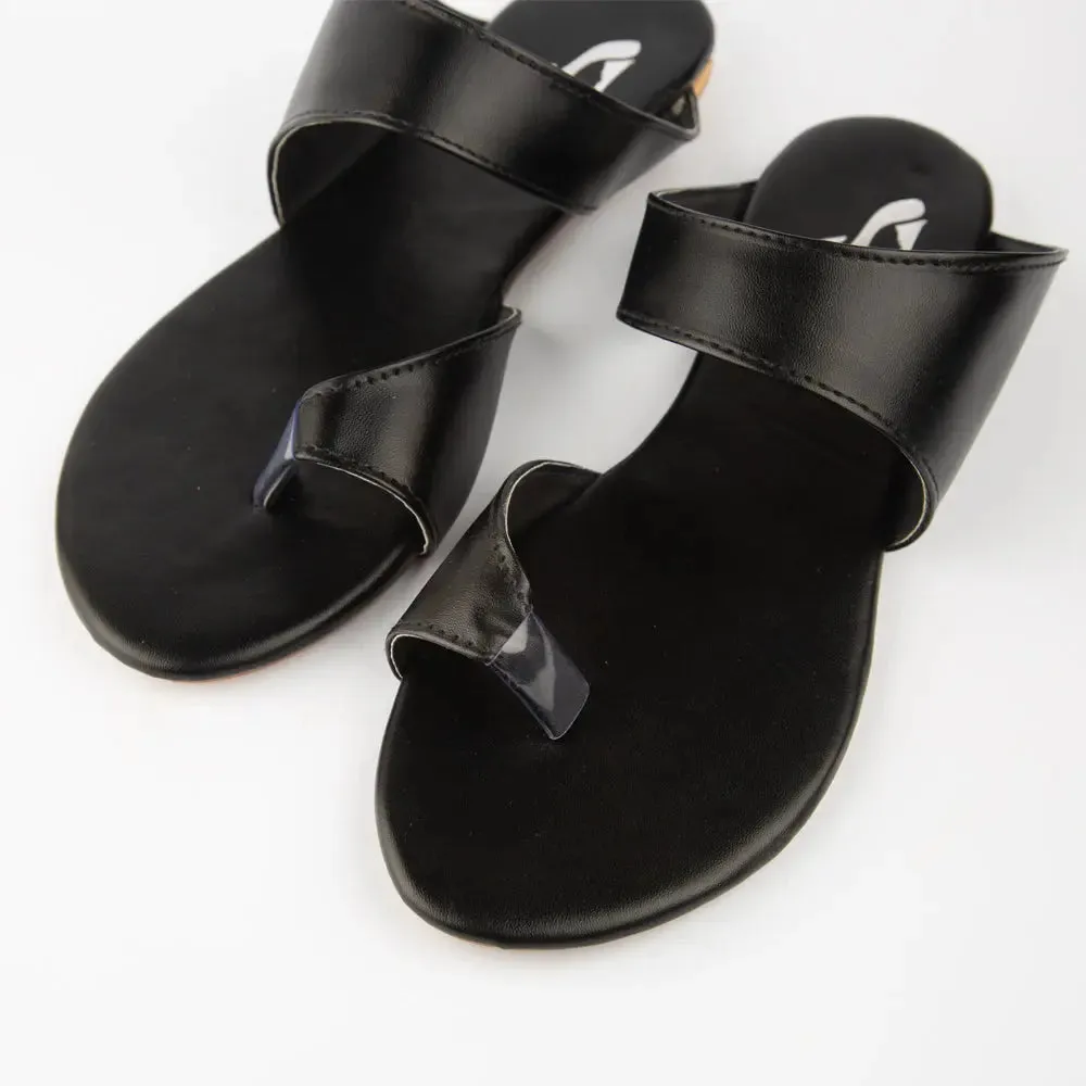 Vintage Slippers Black