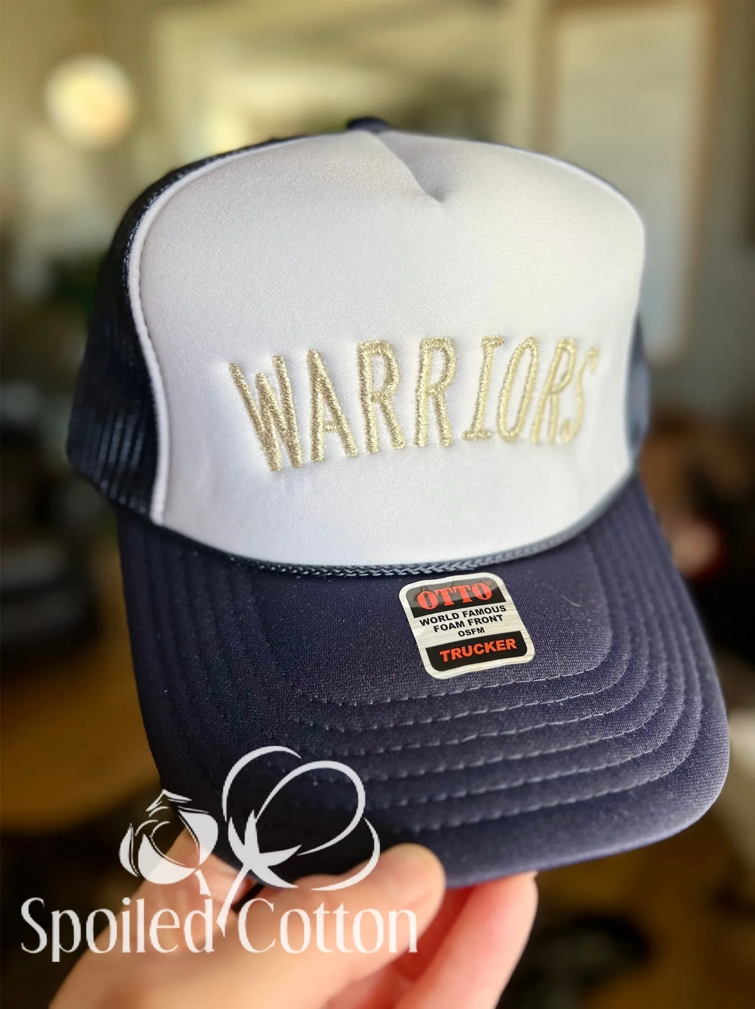 Warriors Foam Hat