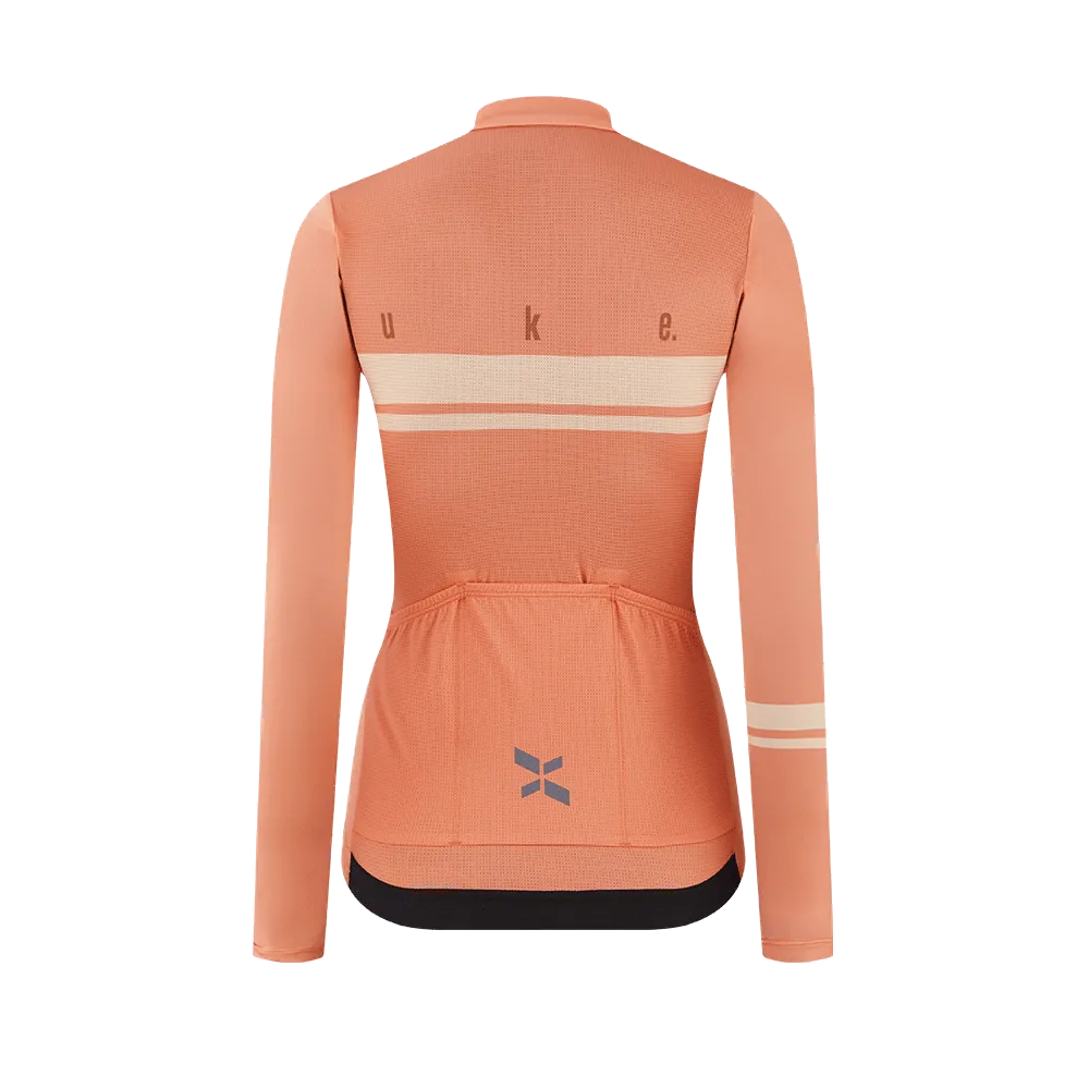 Women's Training LS Jersey A001-Living Coral