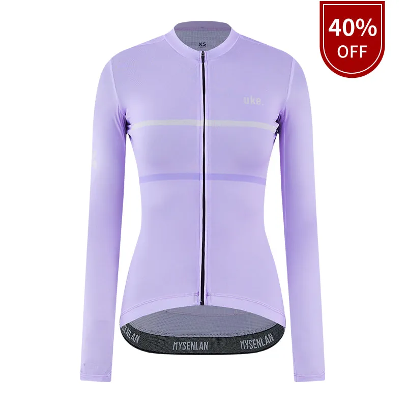 Women's Training LS Jersey A002-Light Purple